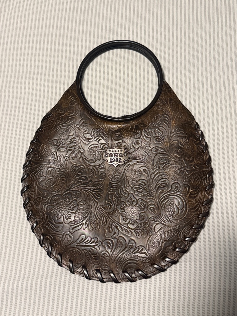 Embossed Tooled Western Boho Purse